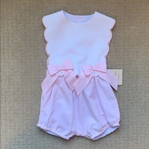 NWT Sophie & Lucas Bow Bubble.  Pink. Sz 2T.